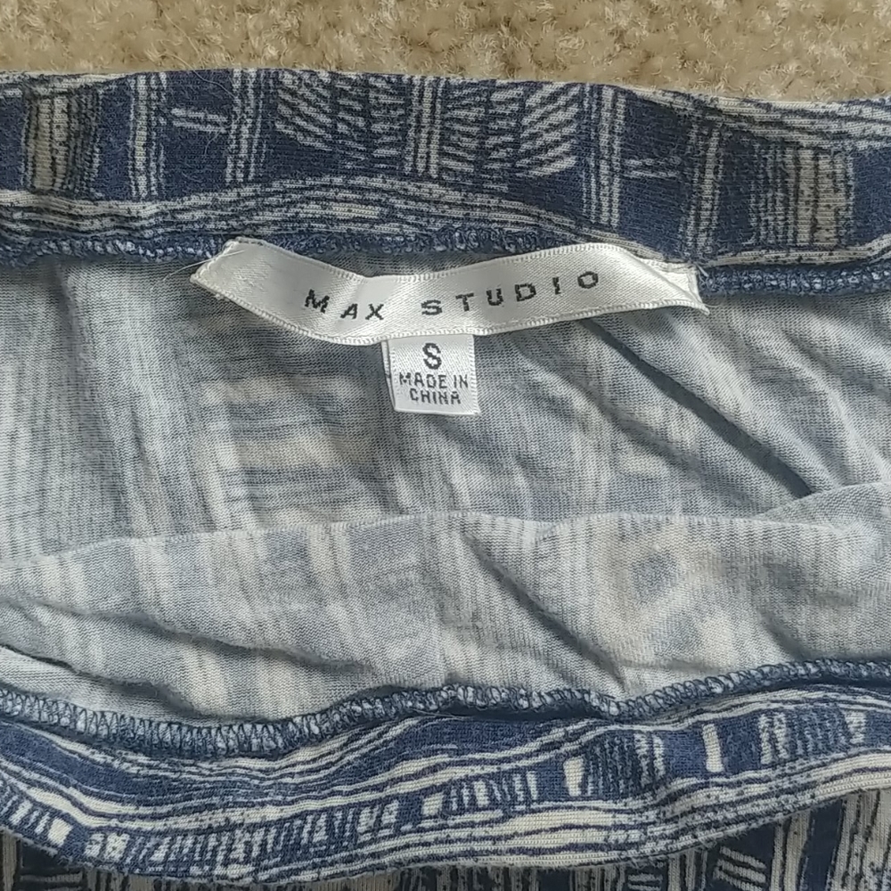 Max Studios Stretch High Low Skirt - Picture 4 of 4